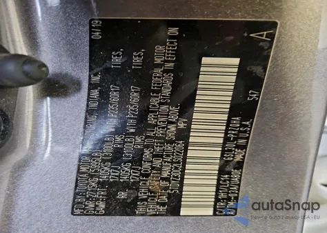 2020 Toyota Sienna Xle from USA, damaged, VIN 5TDYZ3DC2LS022064